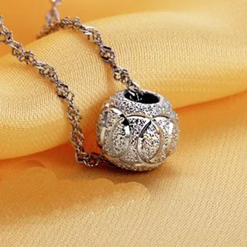 LN11 925s čistého striebra strieborný náhrdelník tento rok to šťastie, bohatstvo šteňa náhrdelník je jednoduchý prívesok ženy narodeniny náhrdelník