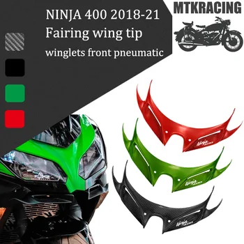 MTKRACING Pre Ninja 400 250 NINJA400 NINJA250 18 19 Winglets Prednej Kapotáže Pneumatické Krídlo Tip Krídlo ABS Plastu Ochranný Kryt