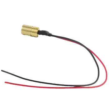 20pcs/pack 6.5X12mm mini 650nm 3,2 mW 5mW 3V-3.6 VDC Dot Červený Laser Diode Module