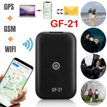 GF21 Magnetické Mini Auto Tracker GPS v Reálnom Čase 32GB Sledovania Hlas Lokátor Zariadenia GPS Tracker Reálnom Čase Vozidla Locator