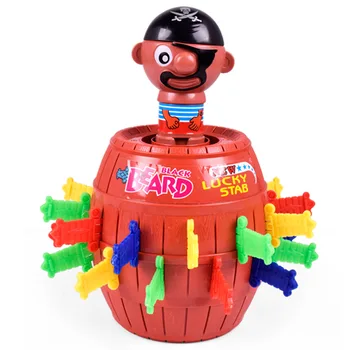 Nové podivné detské hračky pirat vedro celého človeka vtip hračka chlapec dievča Vianočný darček k narodeninám Valentína darček